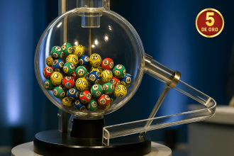Results of the 5 de Oro during the official broadcast: the lottery in action and the numbers drawn