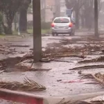Temporal en Paysandú con ráfagas de 152 km/h y techos dañados